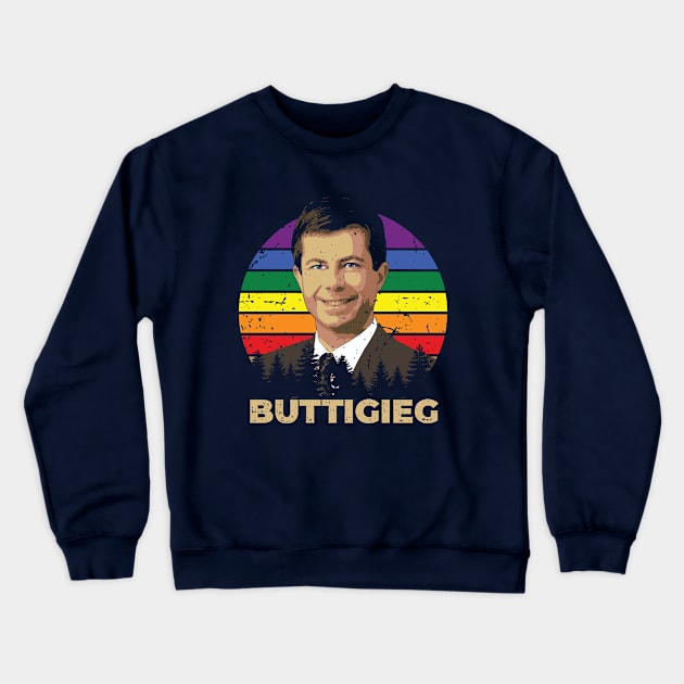 Pete Buttigieg Crewneck Sweatshirt by dan89